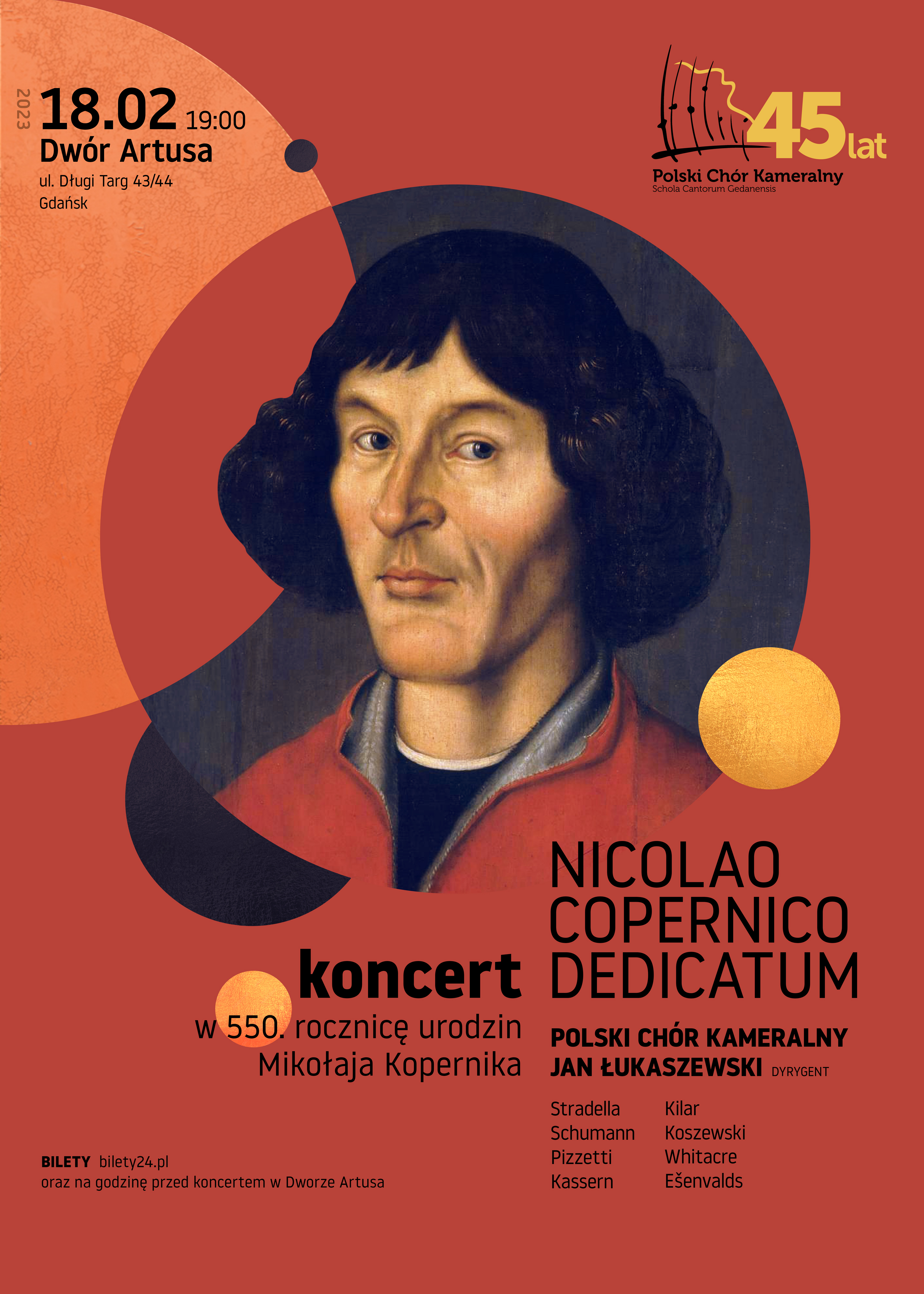 NICOLAO COPERNICO DEDICATUM Concert on the 550th Anniversary of the Birth of Nicolaus Copernicus | Malbork