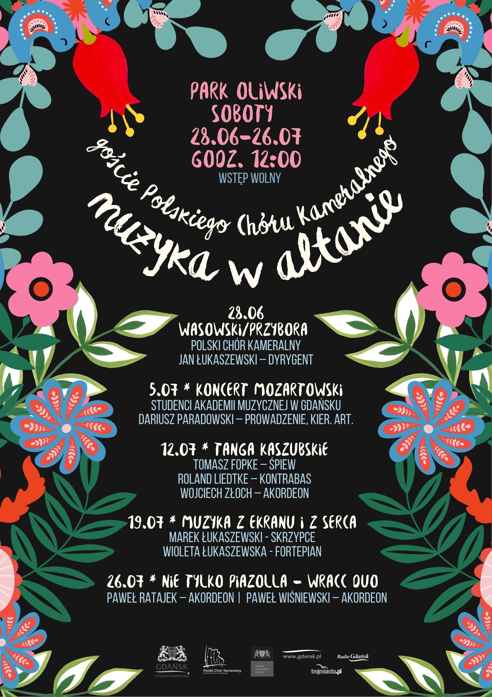 Muzyka w Altanie. Goście Polskiego Chóru Kameralnego | 28.06